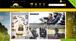 Desktop Screenshot of campandtravel.com